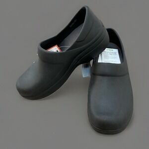 Crocs Women's Mercy Work Clog Shoes Slip Resistant Restaurant Chef Nurse Black